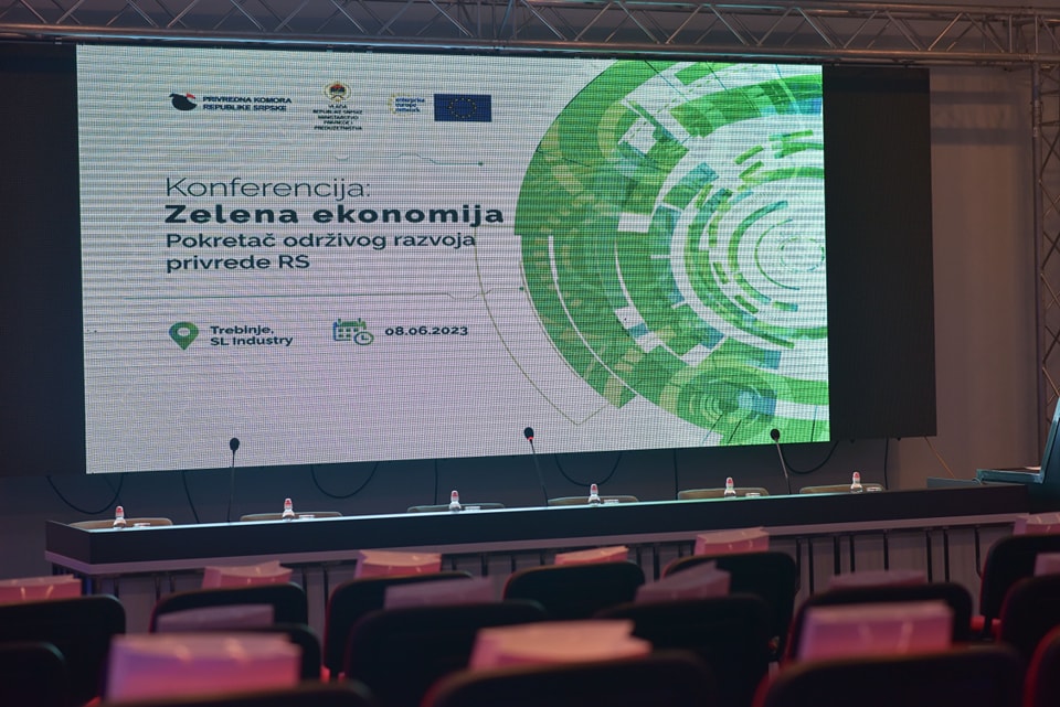 Konferencija „Zelena ekonomija – pokretač održivog razvoja privrede Republike Srpske“