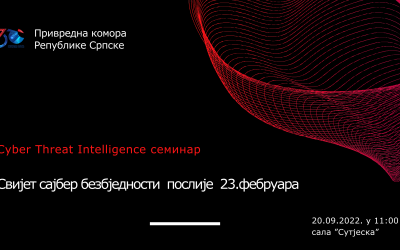 Specijalistički seminar: Cyber Threat Intelligence (CTI)