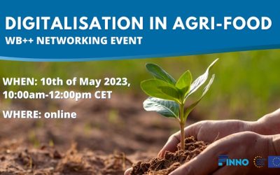 Poziv na onlajn događaj „Digitalizacija u poljoprivredno-prehrambenom sektoru“ – EEN WB++ “PITCH & MATCH“