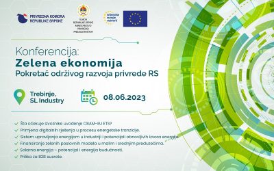 Konferencija “Zelena ekonomija – Pokretač održivog razvoja privrede RS”