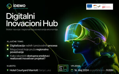 Poziv na događaj ,,Digitalni inovacioni hub: Motor razvoja i regionalnog povezivanja ekonomija’’