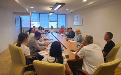 Održan sastanak sa ministrom trgovine i turizma RS Denisom Šulićem i pomoćnikom ministra za resor trgovine Dušankom Tegeltijom